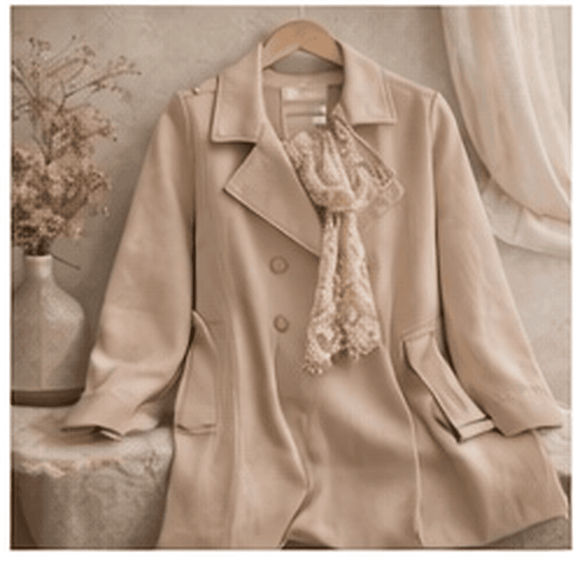テーラードジャケット（ベージュ）