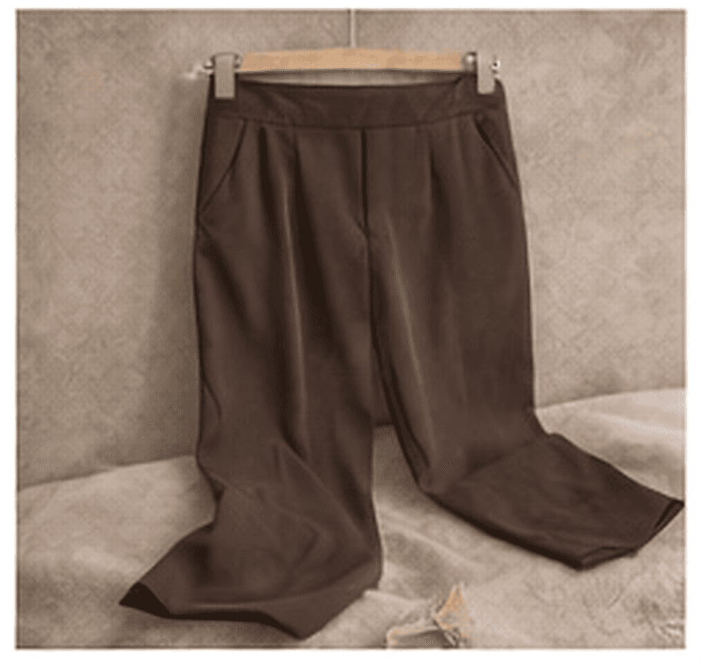 ワイドスラックス（ブラウン）