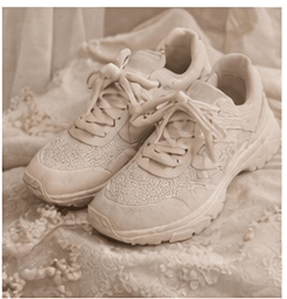 ボリュームスニーカー（アイボリー）