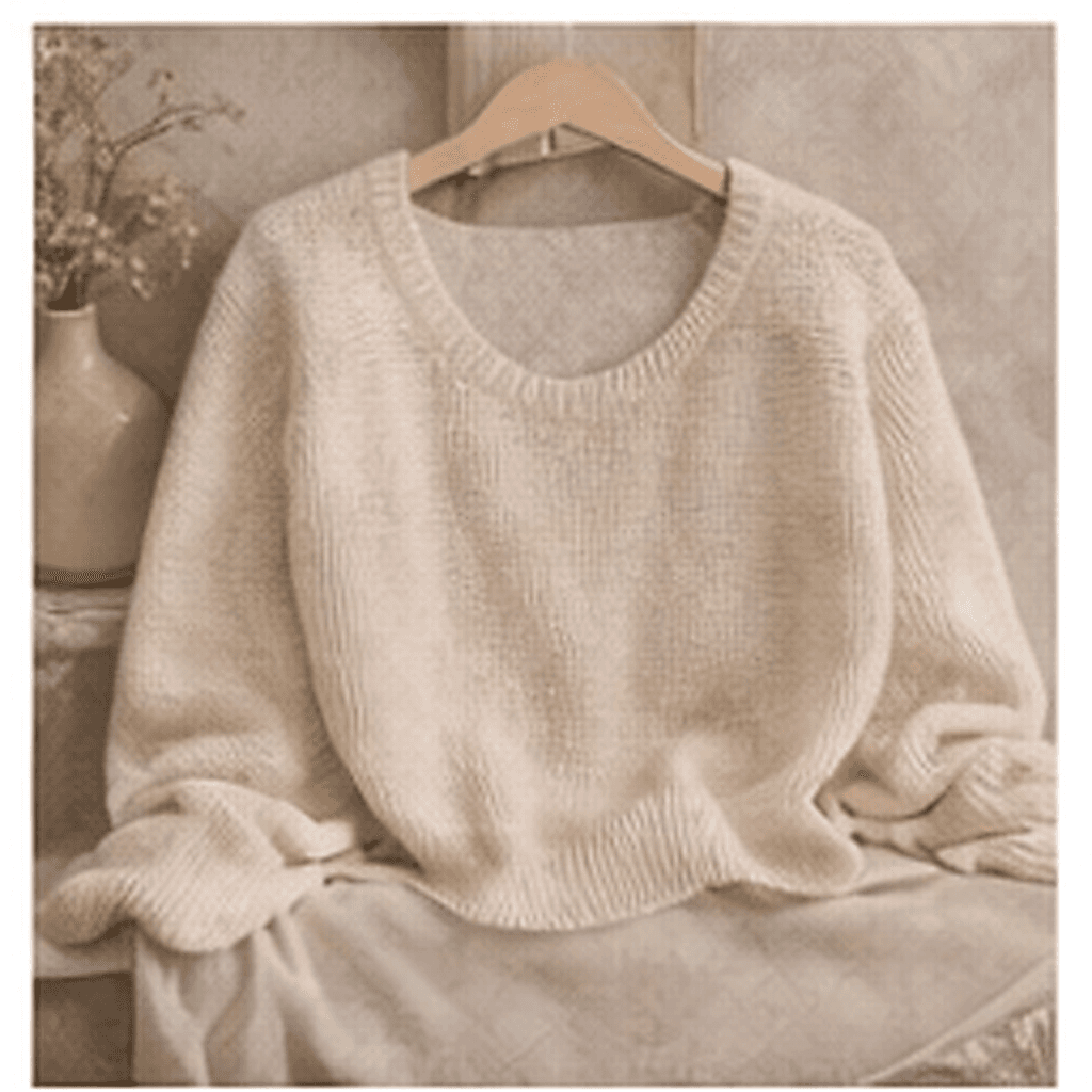 ルーズニット（アイボリー）